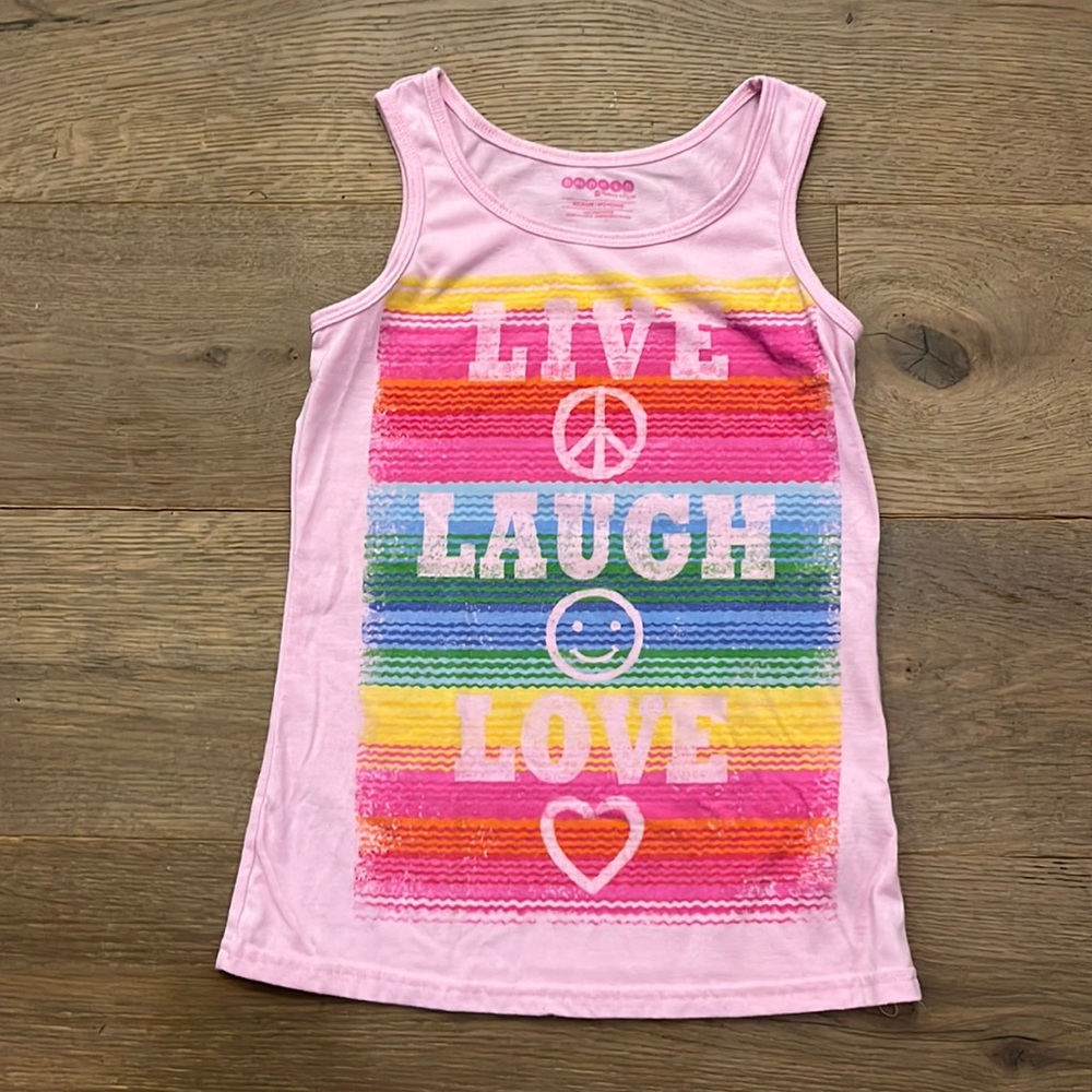 EUC Beeposh Live Laugh Love Tank Top